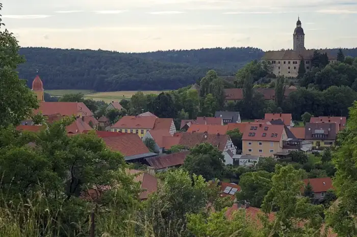Flachslanden, Ausschnitt